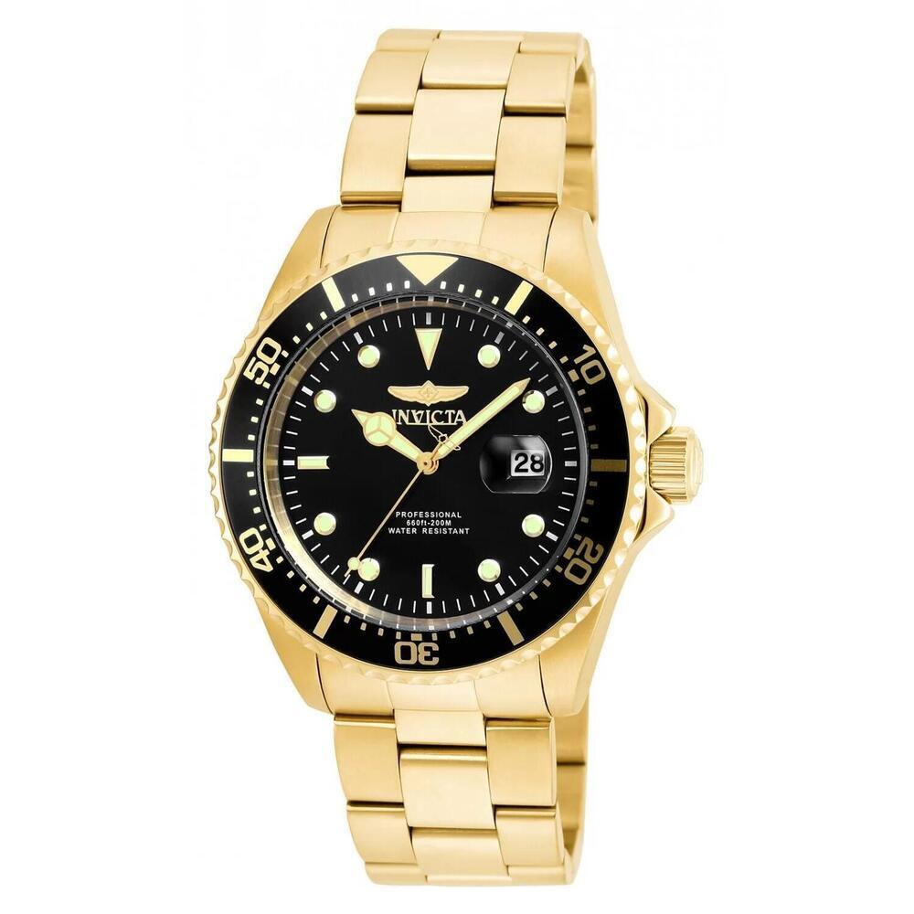 NWT Invicta 22062 Pro Diver | 3-Hand | Black | Men's Watch